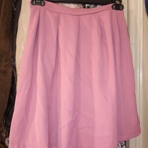 5/$12 Shein Elegant Pleated Light  Pink Women's Skirt Size Is Equal To X- Small.